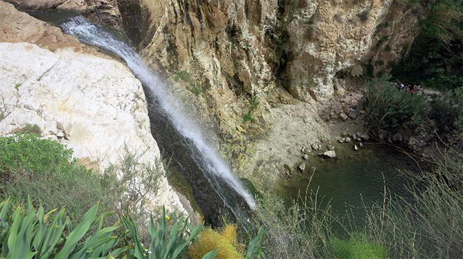 המפל הלבן בנחל אל על