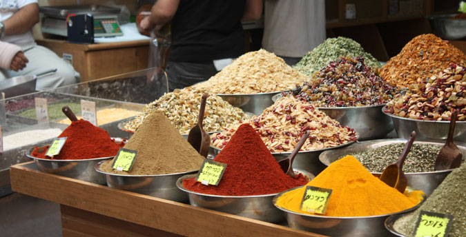 תבלינים בשוק מחנה יהודה