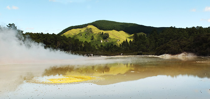 פעילות וולקנית ברוטורואה